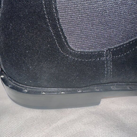 Valentino Garavani Suede Soul Rockstud Chelsea Boots - Black - Men\'s Size 10 main image 9